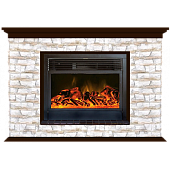 Каминокомплект Glenrich Пафос Алтай 28 (дуб)+Newflame