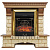 Каминокомплект Royal Flame Pierre Luxe шампань (дуб)+Majestic FX Brass