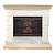 Каминокомплект Real Flame Elford (белый дуб)+Leeds 23 DDW