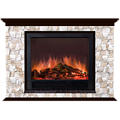 Каминокомплект Glenrich Пафос Арбат Sharm 39 (венге)+Sharm 39 BL