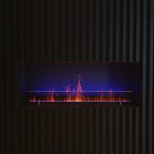 Электроочаг Schönes Feuer 3D FireLine 1200 Blue (с эффектом cинего пламени) в Сочи