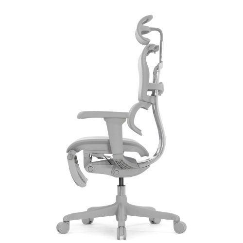 Ортопедическое кресло Falto Ergohuman 2 Ultra Footrest Серое