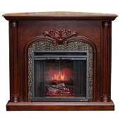 Каминокомплект Real Flame April Corner (античный дуб)+Leeds 23 DDW