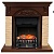 Каминокомплект Royal Flame Bern крупный сланец (темный дуб)+Fobos FX Black