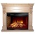 Каминокомплект InterFlame Афина (бежевый)+Panoramic 33 Quartz в Сочи