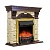 Каминокомплект Royal Flame Dublin арочный сланец (темный дуб)+Fobos FX Brass