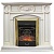 Каминокомплект Royal Flame Florence (белый дуб)+Majestic FX Brass