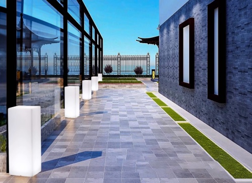 Светильник Колонна 30х190 питание от сети 220В, RGB