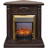 Каминокомплект Real Flame Anita corner (античный дуб)+Fobos BR S