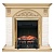 Каминокомплект Royal Flame Bern мелкий сланец (слоновая кость)+Fobos FX Brass