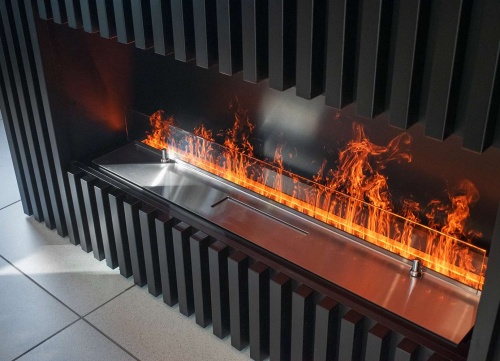 Электроочаг Schönes Feuer 3D FireLine 600 Pro со стальной крышкой в Сочи