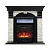 Каминокомплект Royal Flame Dublin арочный сланец белый (венге)+Majestic FX Black
