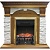 Каминокомплект Royal Flame Dublin арочный сланец белый (дуб)+Fobos FX Brass