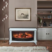 Каминокомплект Glenrich Версаль (слоновая кость)+Rondo S86