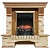 Каминокомплект Royal Flame Pierre Luxe сланец (дуб)+Fobos FX Brass