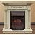 Каминокомплект Real Flame Dacota (белый дуб)+Majestic Lux BL S
