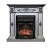 Каминокомплект Royal Flame Derby (Old Silver)+Majestic FX Black