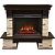 Каминокомплект Real Flame Rockfield (темный орех)+Sparta 25,5