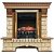 Каминокомплект Royal Flame Pierre Luxe шампань (дуб)+Fobos FX Brass