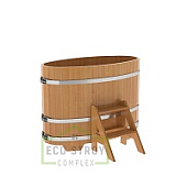 Купель овальная из дуба BentWood 0,69х1,31