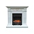 Каминокомплект Royal Flame Verona (белый дуб)+Fobos FX Black