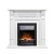 Каминокомплект Dimplex Venice (фактурный белый)+Lydon Black