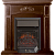 Каминокомплект InterFlame Марго (темный дуб)+Majestic Black
