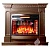 Каминокомплект InterFlame Мадея (светлый дуб)+Panoramic 25 Led FX QZ