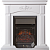 Каминокомплект InterFlame Марго (белый)+Majestic Black