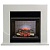 Каминокомплект Real Flame Luton 33 (белый)+Leeds 33 SD