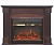 Каминокомплект Royal Flame Boston (махагон коричневый антик)+Jupiter FX Brass