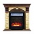 Каминокомплект Royal Flame Dublin арочный сланец (темный дуб)+Majestic FX Black