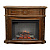 Каминокомплект Real Flame MONTANA (античный дуб)+LEEDS 33