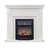Каминокомплект Dimplex Alexandria (белый дуб)+Lydon Black