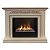 Каминокомплект Real Flame Leticia WT (белый с коричневой патиной)+3D Cassette 630