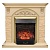 Каминокомплект Royal Flame Bern крупный сланец (слоновая кость)+Majestic FX Brass