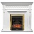 Каминокомплект Royal Flame Alexandria (белый дуб)+Majestic FX Brass